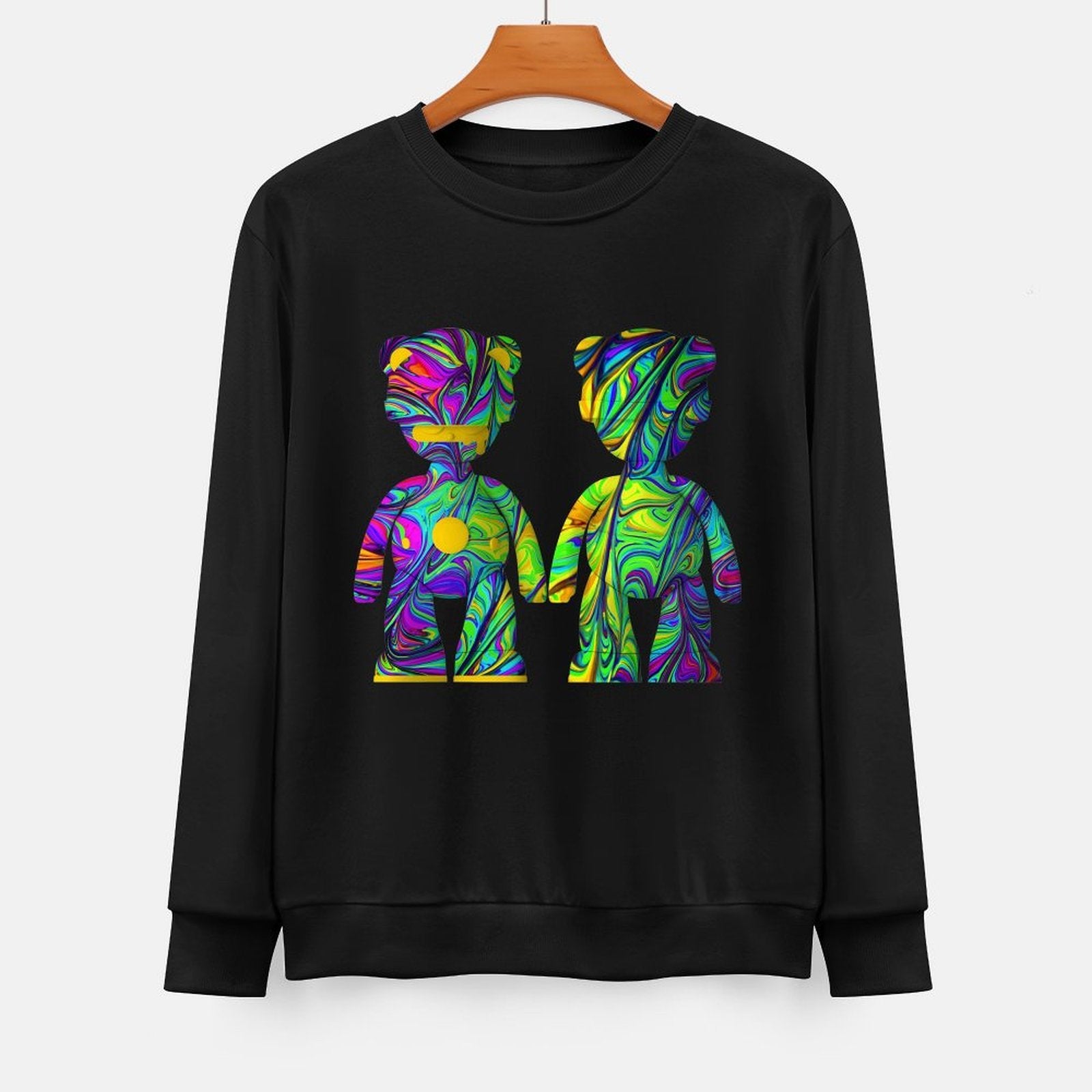 Long Sleeve With Front PatternHeritage Double-Stitched